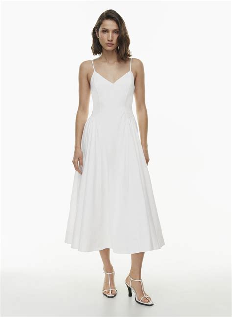 technique poplin dress